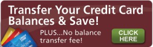 Transger your credit card balances to save banner