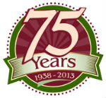 75 years logo