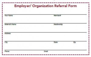 Members 1st Employer/Organization referral form